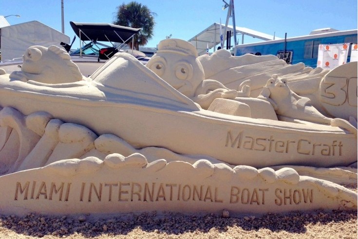 Miami Beach Convention Center Boat Show 2013